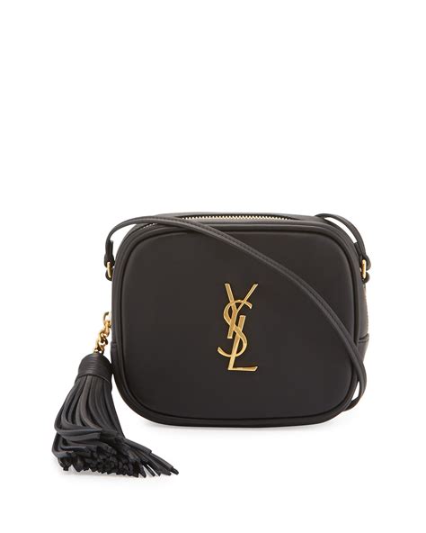 ysl blogger bag black|YSL black cross body bag.